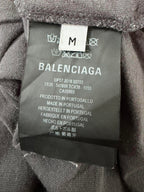 Balenciaga Grey "Speedhunters" Oversized Long-Sleeve T-Shirt