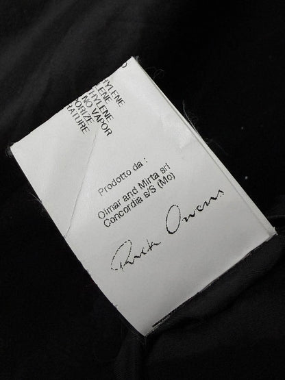 Rick Owens Temple Cropped Asymmetric Jacket