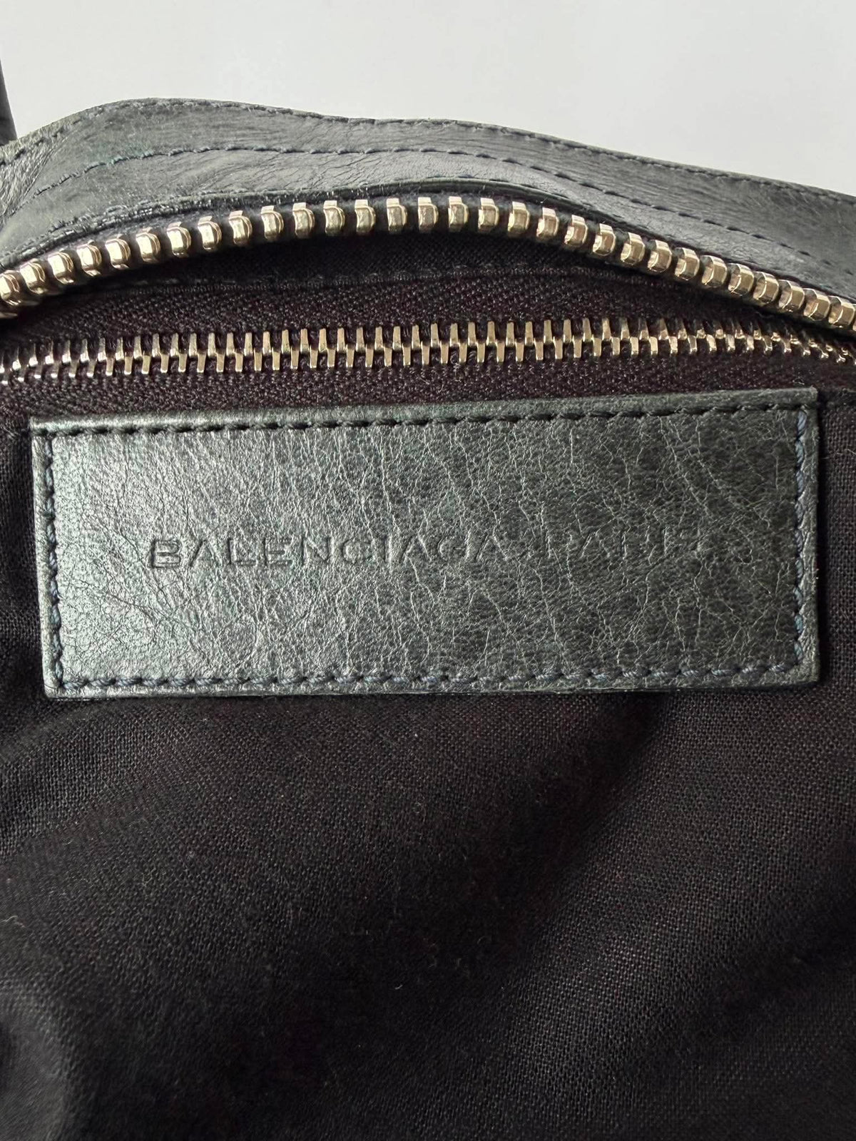 2000’s Balenciaga Dark Gray Giant 21 Silver Part Time