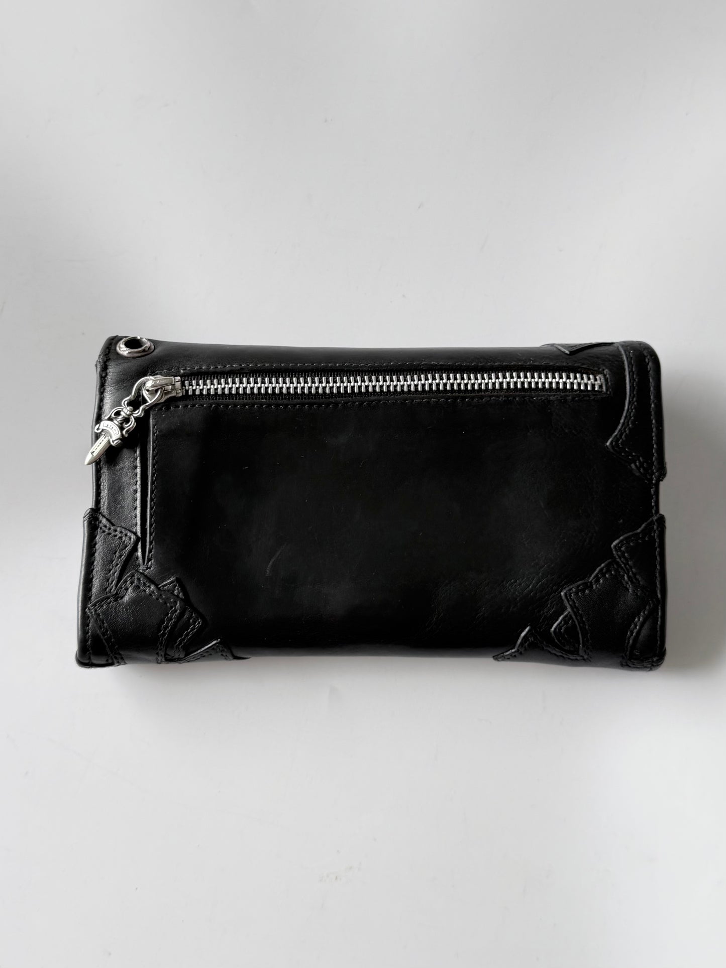 Chrome Hearts Cross Patch Wave Wallet