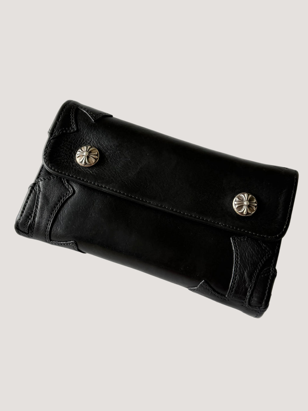Chrome Hearts Cross Patch Wave Wallet