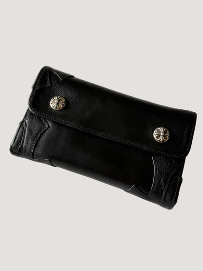 Chrome Hearts Cross Patch Wave Wallet