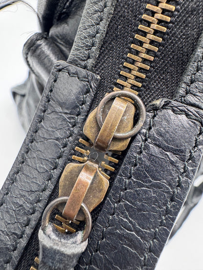 Balenciaga Lambskin Motorcycle City Bag