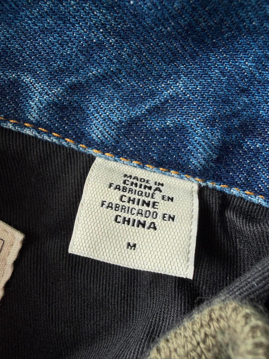 Levi’s x Sacai Denim Nylon Twill Reversible Blouson