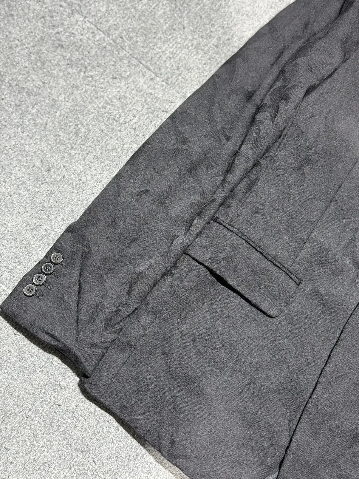 Saint Laurent Hedi Slimane FW15 Silhouette Camou Blazer