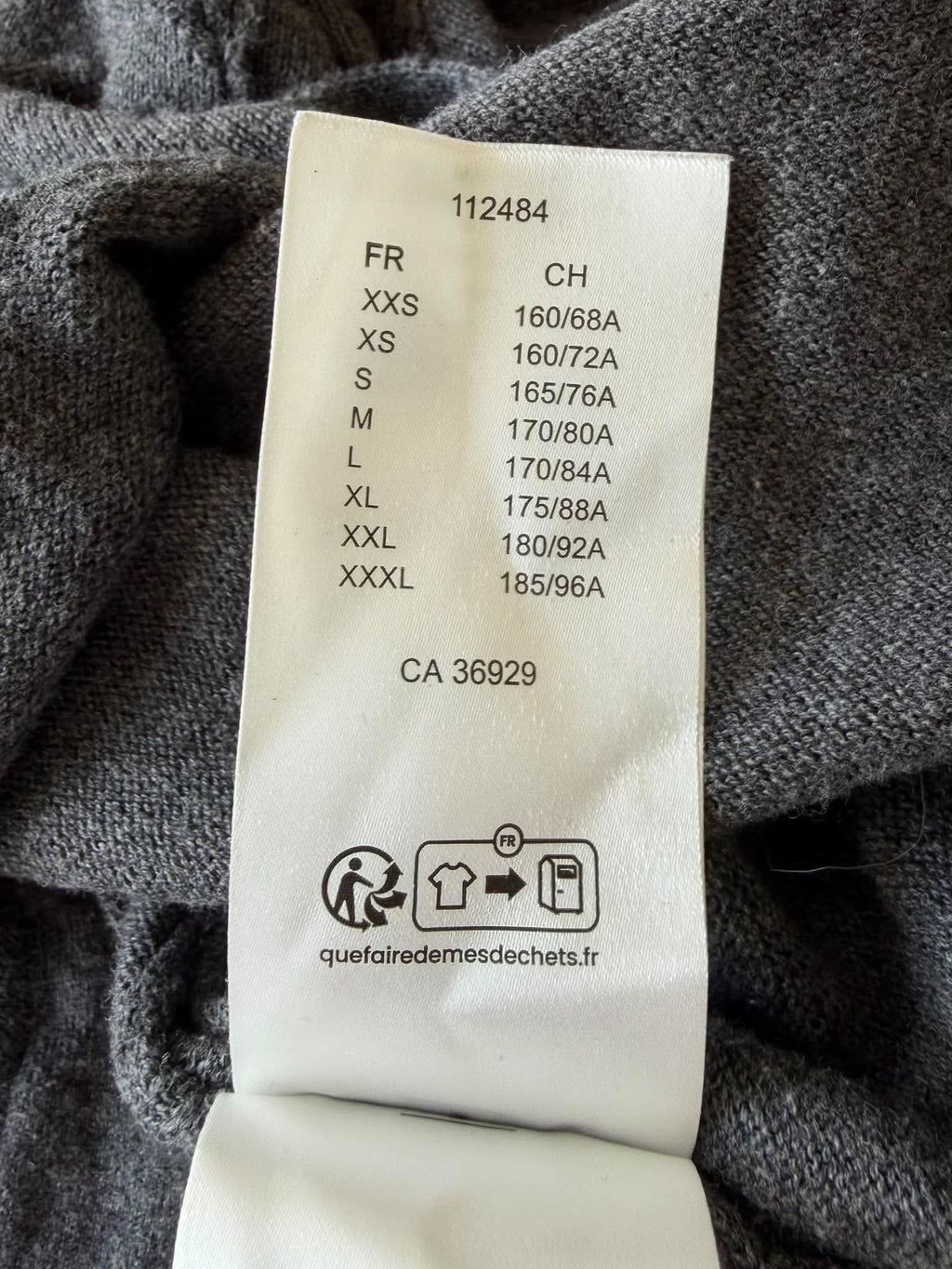 Louis Vuitton Gray Oversized Cotton Knit Shirt