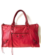 2000’s Balenciaga Red Work Bag