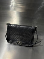 Chanel by Karl Lagerfeld Black Boy Bag