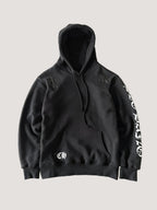 Vintage Chrome Hearts x Big Bang Leather Cross Patch Hoodie
