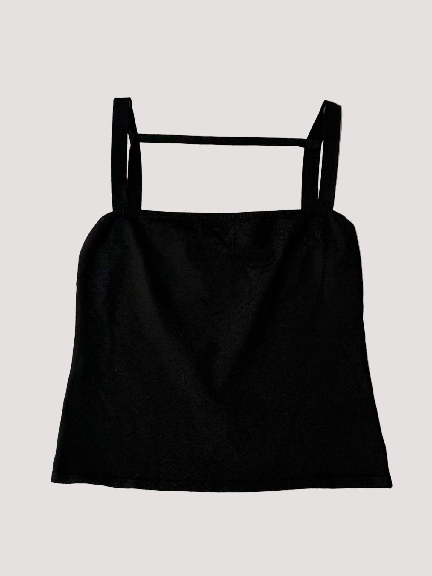 S/S 1998 Gucci by Tom Ford Black Bodycon Stretch Strap Top