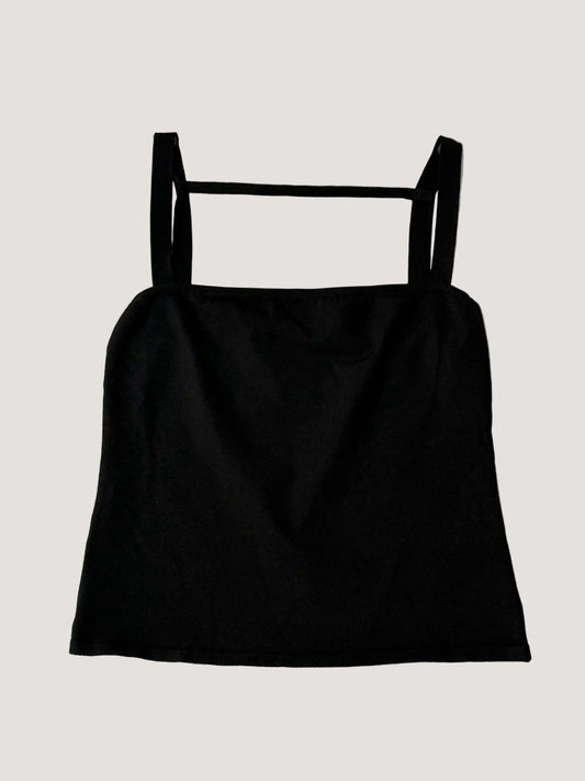 S/S 1998 Gucci by Tom Ford Black Bodycon Stretch Strap Top