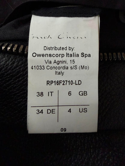 Rick Owens Black Naska Leather Jacket