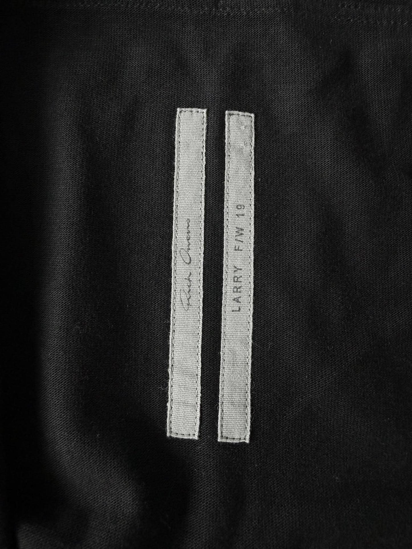 Rick Owens Black Mid-Length Wizard Hoodie