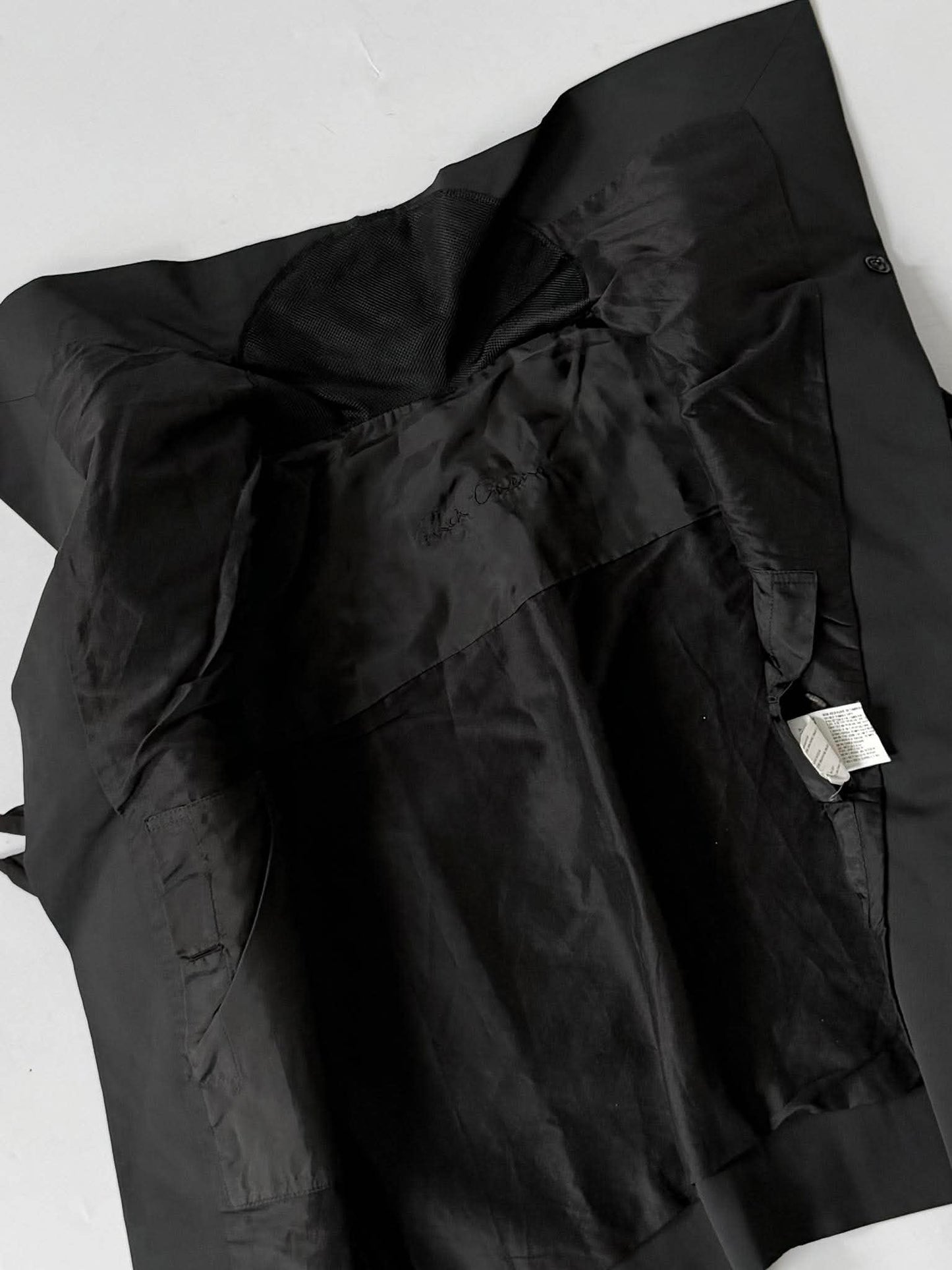 Rick Owens Temple Cropped Asymmetric Jacket