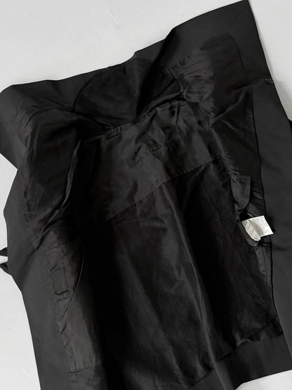 Rick Owens Temple Cropped Asymmetric Jacket