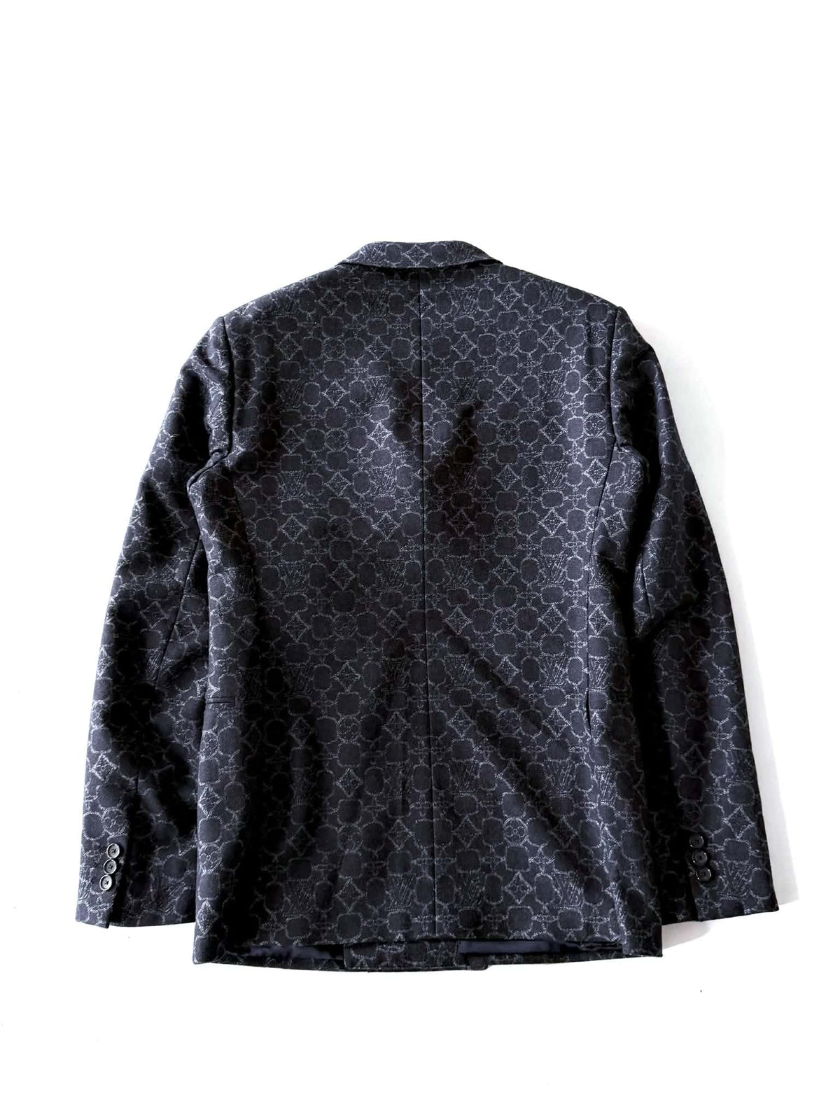 Louis Vuitton Pre-Fall 2021 by Virgil Abloh Blue Monogram Suit