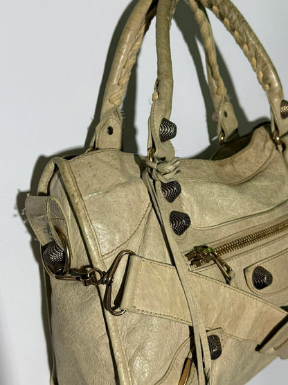 2000’s Balenciaga Beige Giant 21 City Bag