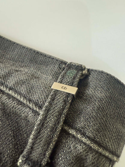 Dior Homme Washed Black Denim Pants