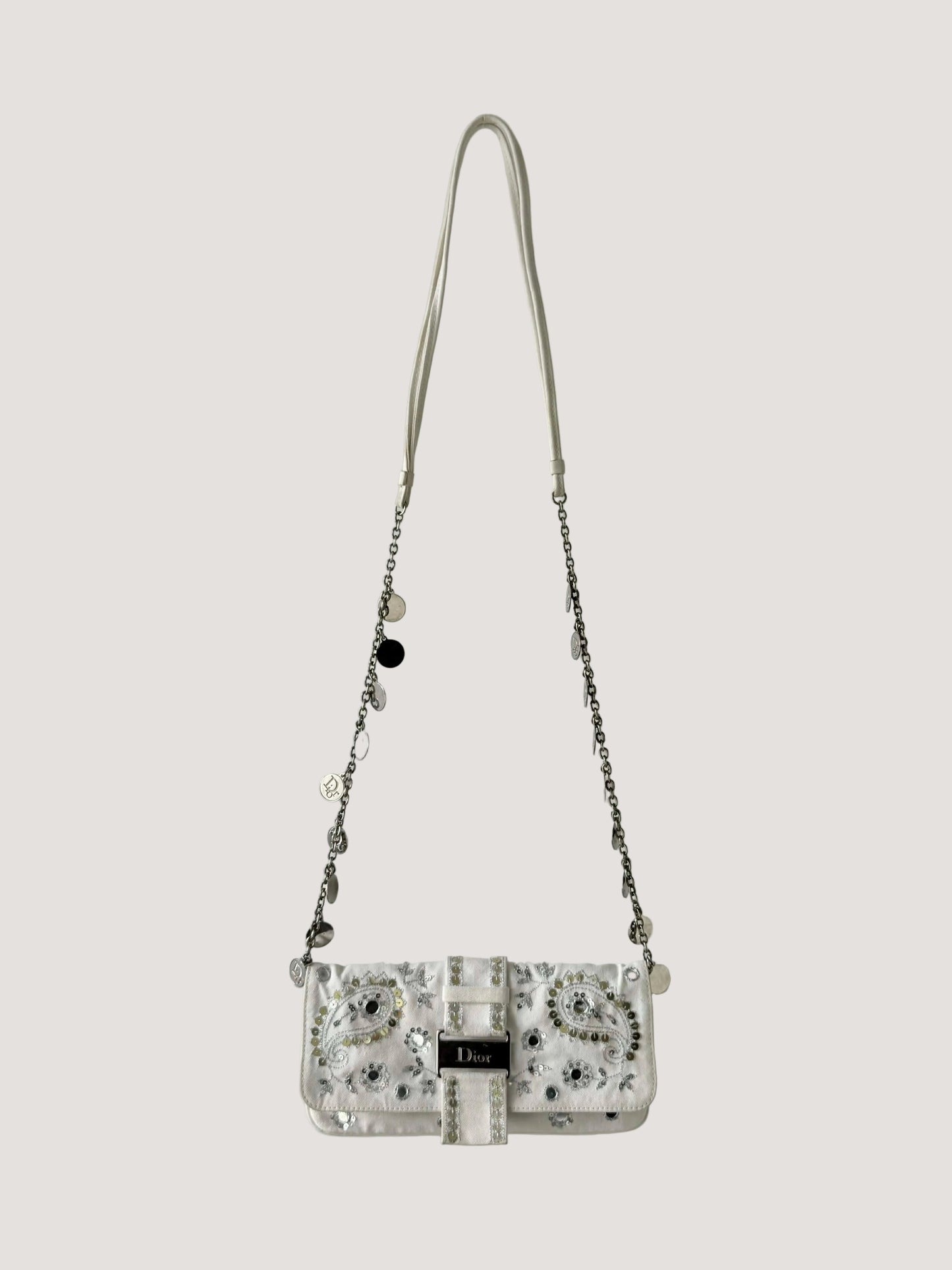 Christian Dior Galliano Coin Street Chic Wallet on Chain