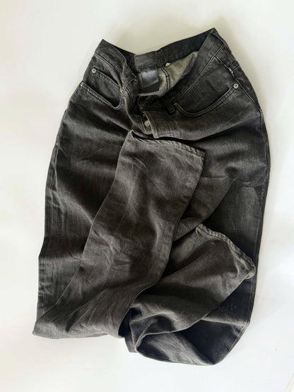 Dior Homme Washed Black Denim Pants