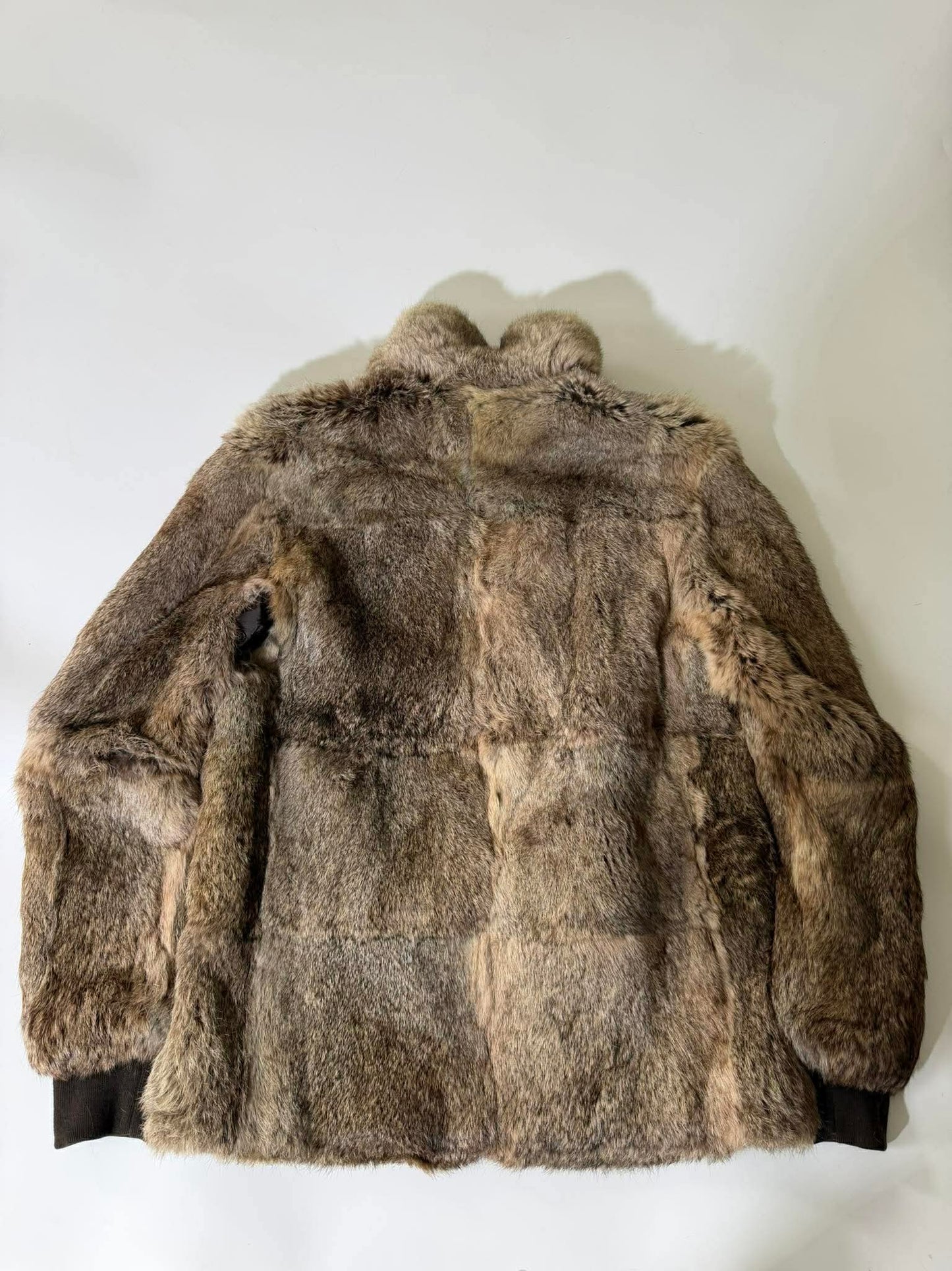2000’s Prada Reversible Rabbit Fur Leather Jacket