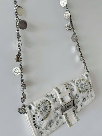 Christian Dior Galliano Coin Street Chic Wallet on Chain