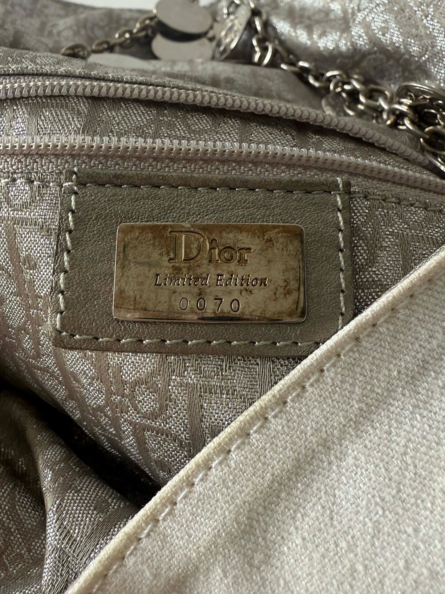 Christian Dior Galliano Coin Street Chic Wallet on Chain