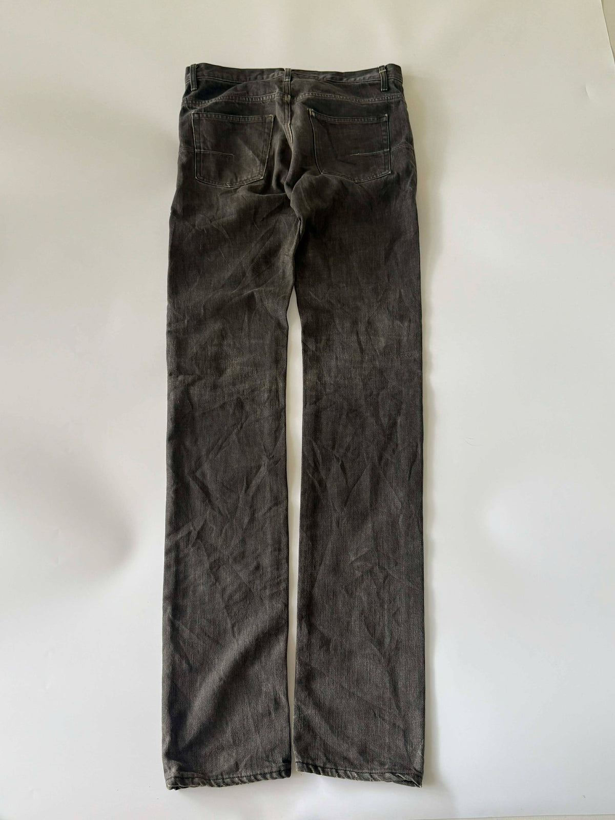Dior Homme Washed Black Denim Pants