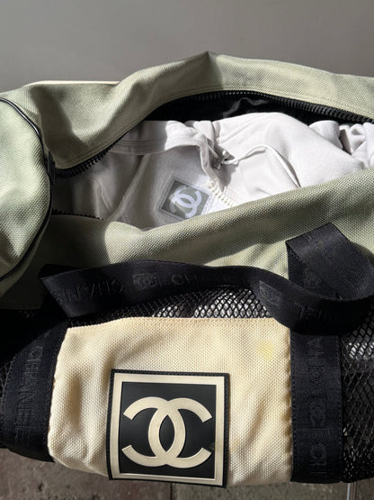 Vintage Chanel Sport Line Mesh Duffle Bag