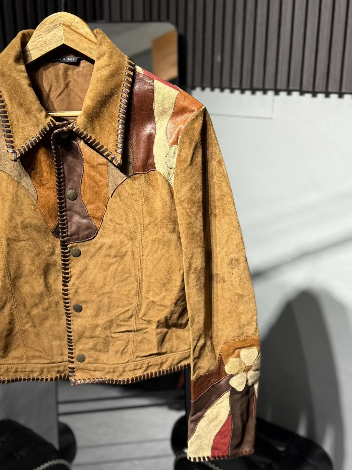 Gucci by Tom Ford -SS04 Runway - Suede Western Jacket