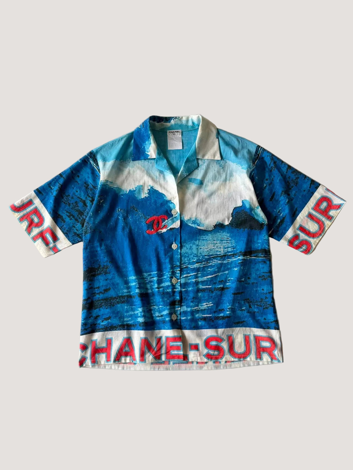 Chanel Surf SS 2002 Button-Up Short Sleeve Shirt