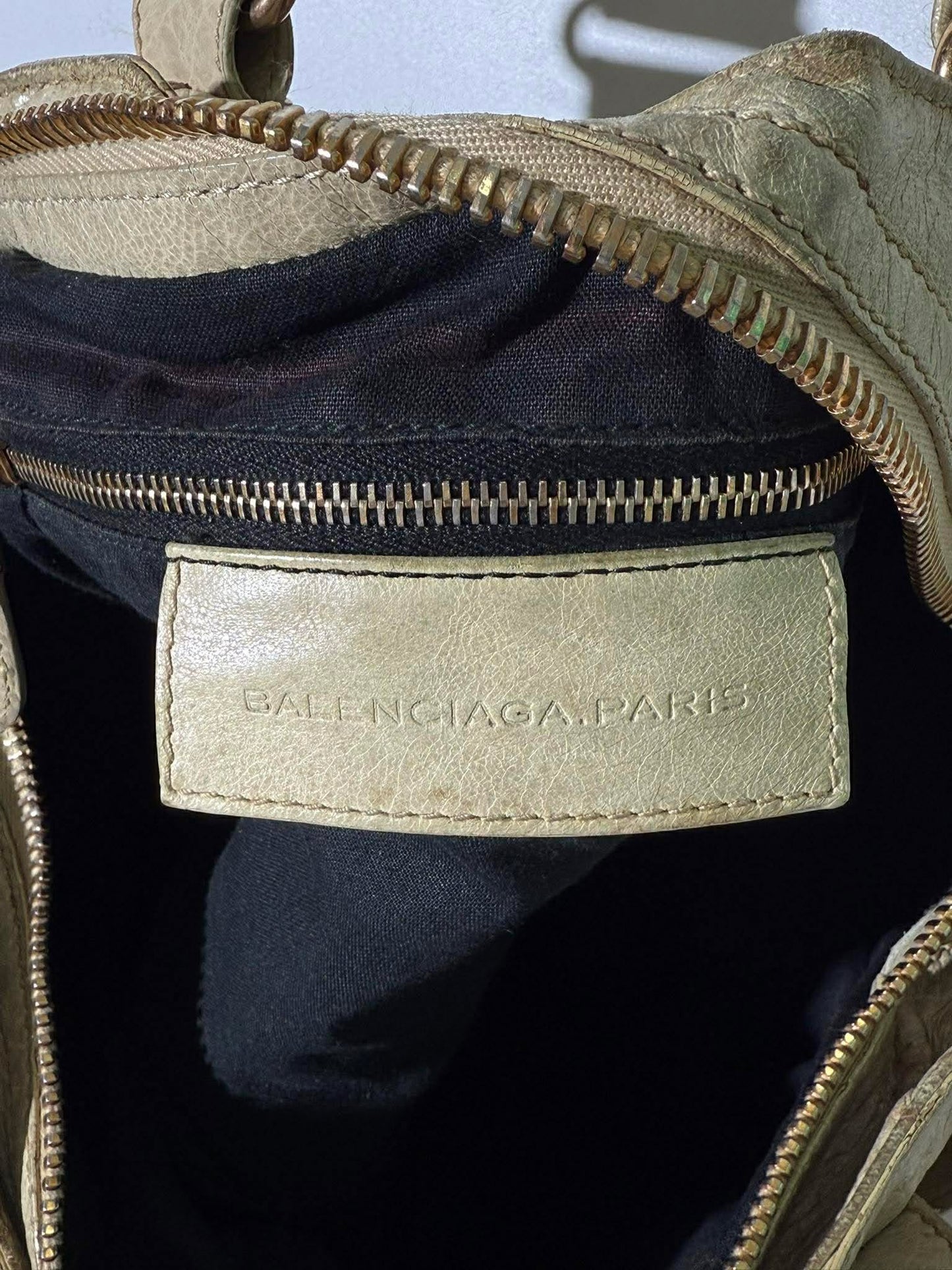 2000’s Balenciaga Beige Giant 21 City Bag