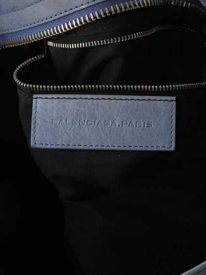 2000’s Balenciaga Sky Blue Giant 21 Silver Part Time City