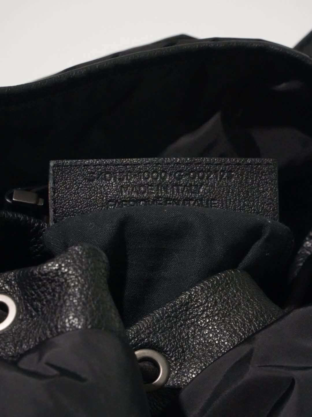 Balenciaga 2010-2015 Padded Traveler Black Backpack