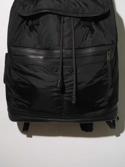 Balenciaga 2010-2015 Padded Traveler Black Backpack