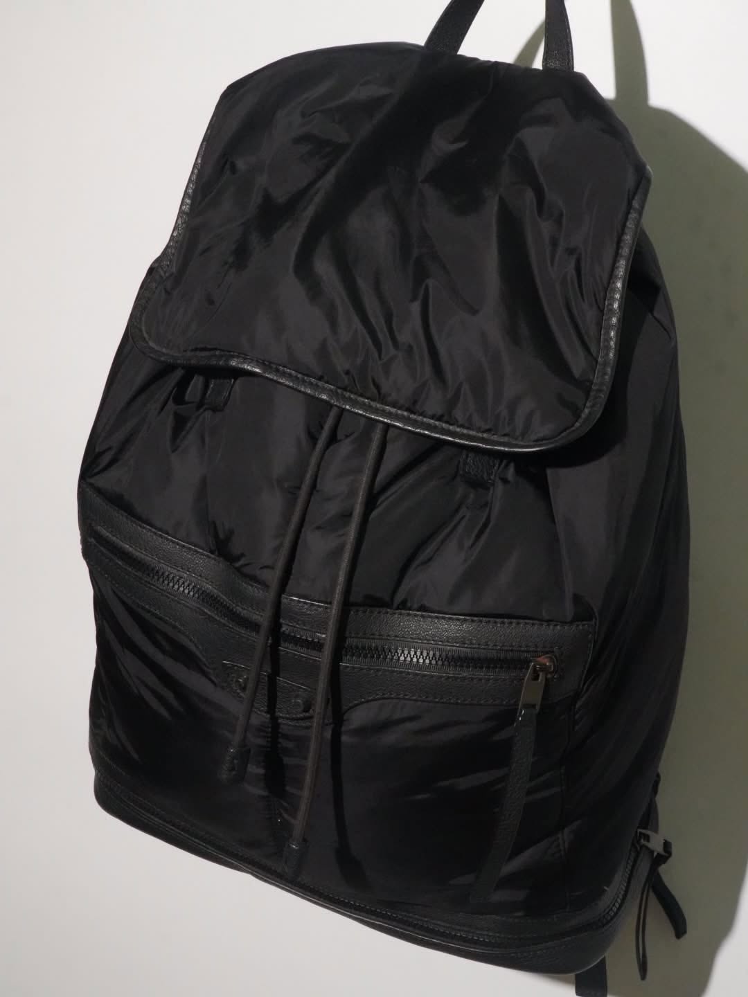 Balenciaga 2010-2015 Padded Traveler Black Backpack
