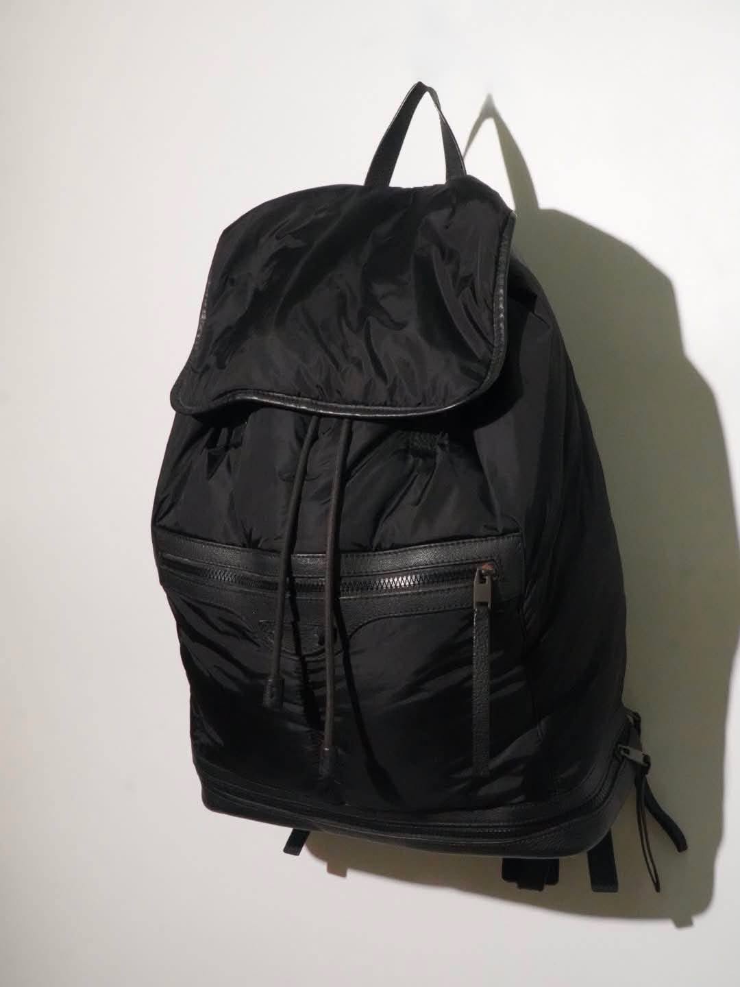 Balenciaga 2010-2015 Padded Traveler Black Backpack