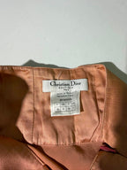 Vintage Christian Dior Boutique Dusty Pink Slip Skirt