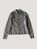 1990’s Chanel Gray Mesh Long-Sleeve Shirt