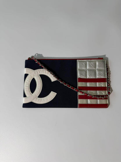 Chanel American Flag Pochette