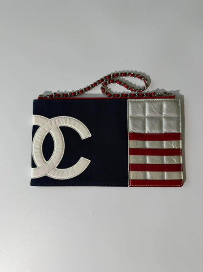 Chanel American Flag Pochette