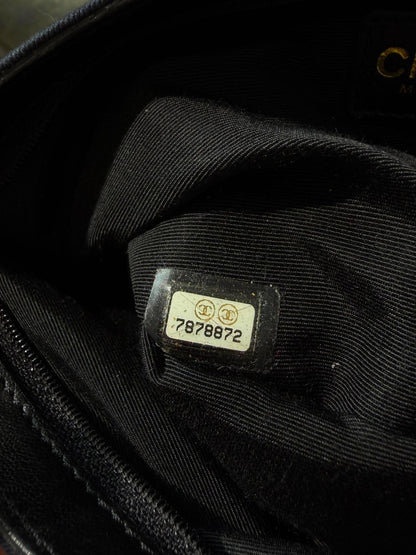 Vintage Chanel Icon Chain Semi-Shoulder Bag