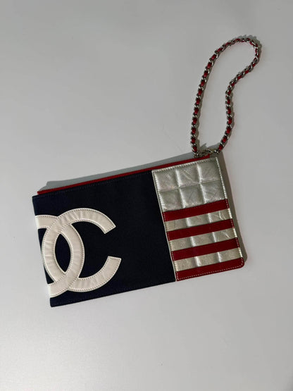 Chanel American Flag Pochette