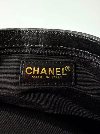 Vintage Chanel Icon Chain Semi-Shoulder Bag