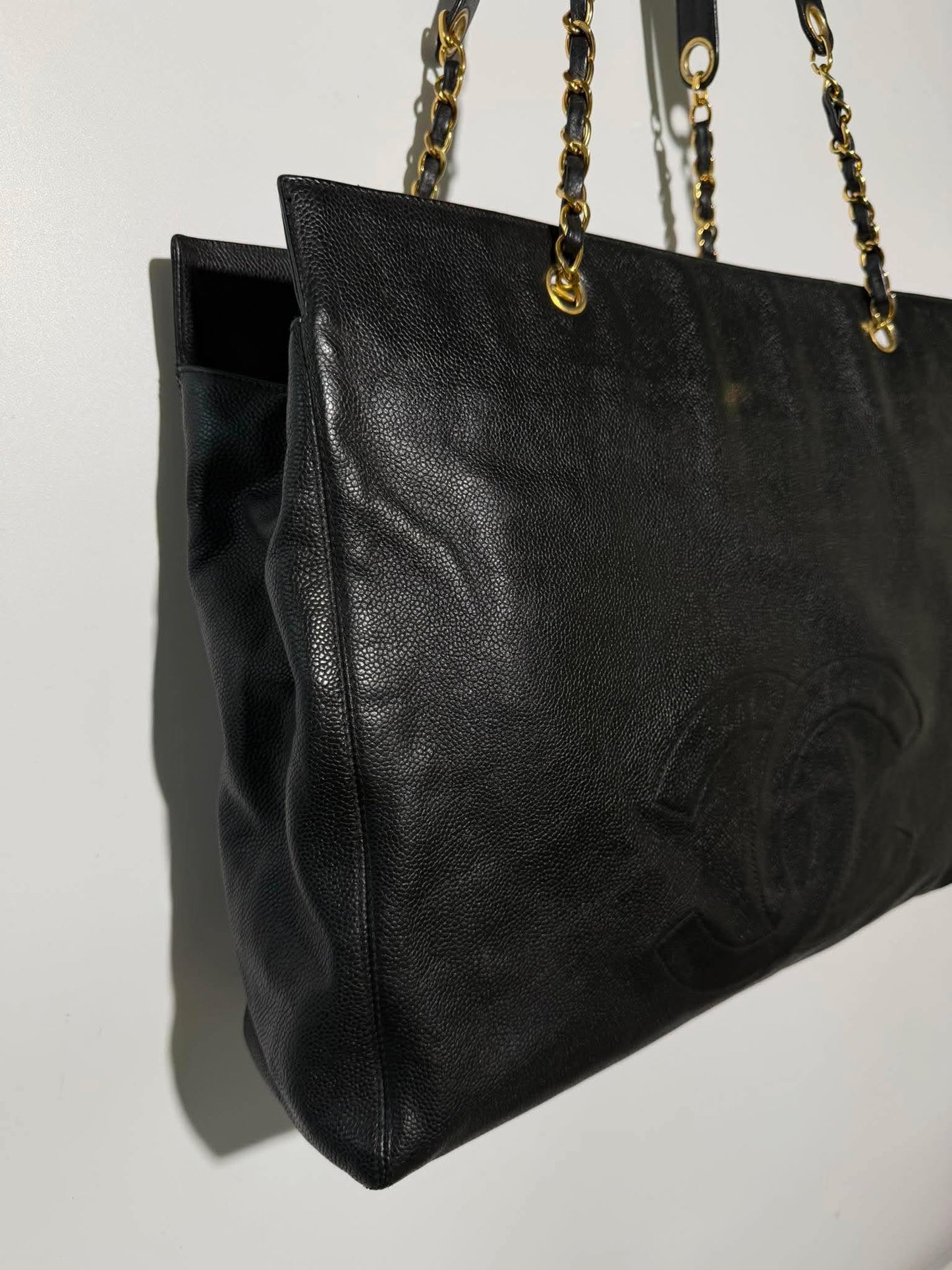 Series 2 Vintage Chanel Large Timeless Shopping Tote Bag