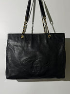 Series 2 Vintage Chanel Large Timeless Shopping Tote Bag