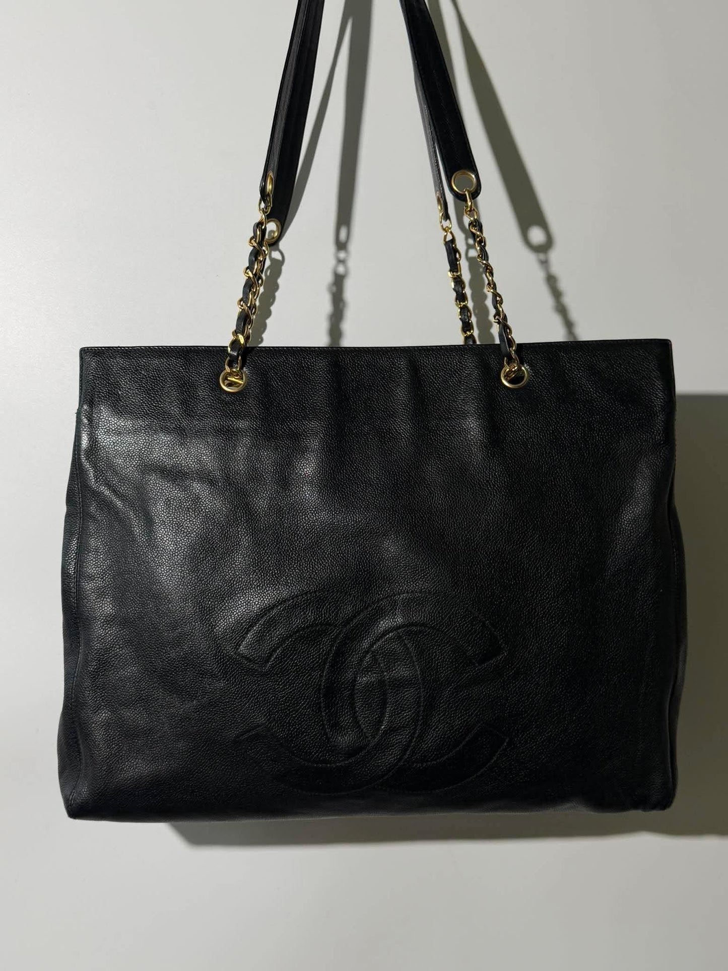 Series 2 Vintage Chanel Large Timeless Shopping Tote Bag