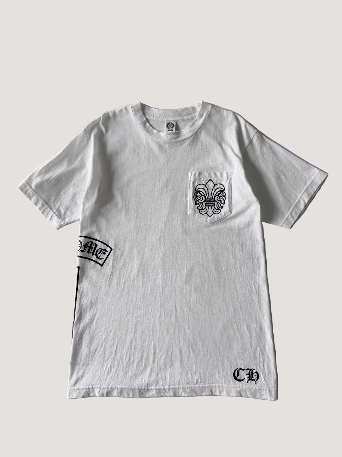 Vintage Chrome Hearts T-Bar Fleur De Lis Pocket Tee