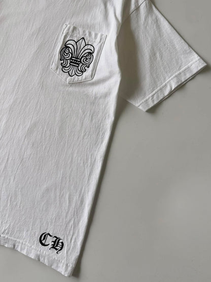 Vintage Chrome Hearts T-Bar Fleur De Lis Pocket Tee