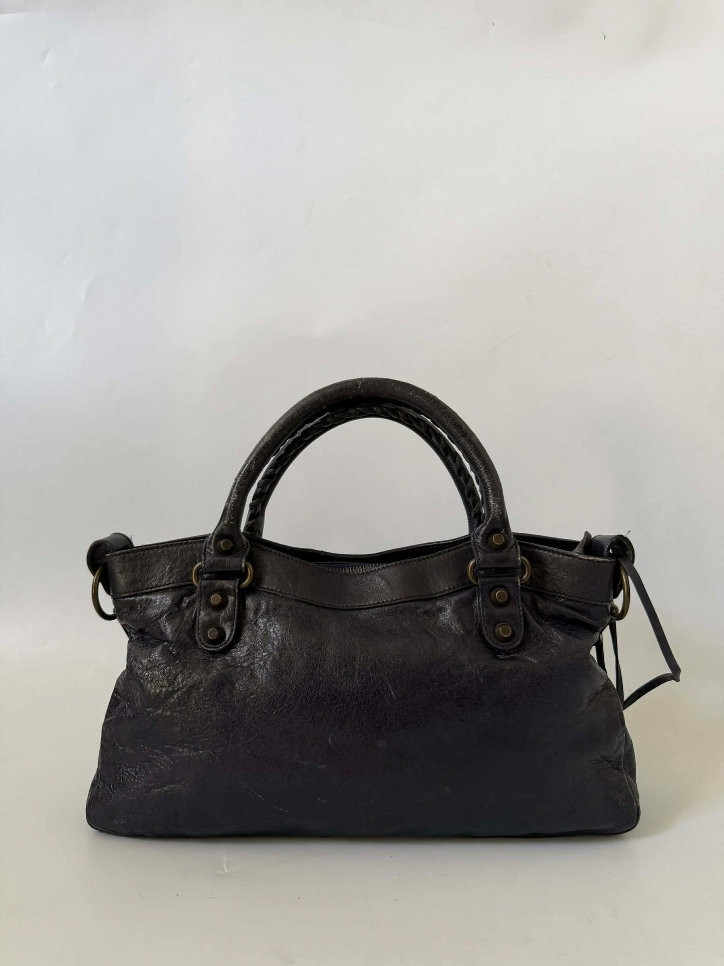 2000’s Balenciaga Navy Blue Classic First Bag